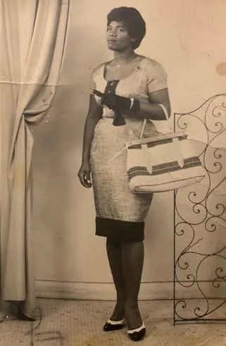 Portrait de Marcelle, sœur de Georget Wilfried Lajoie