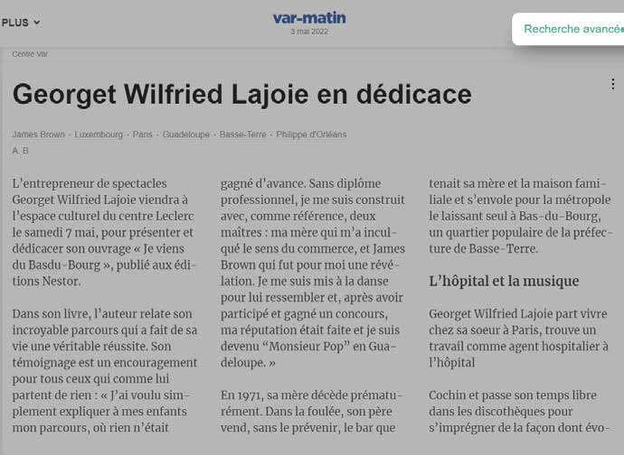 Livres, presse et rencontres